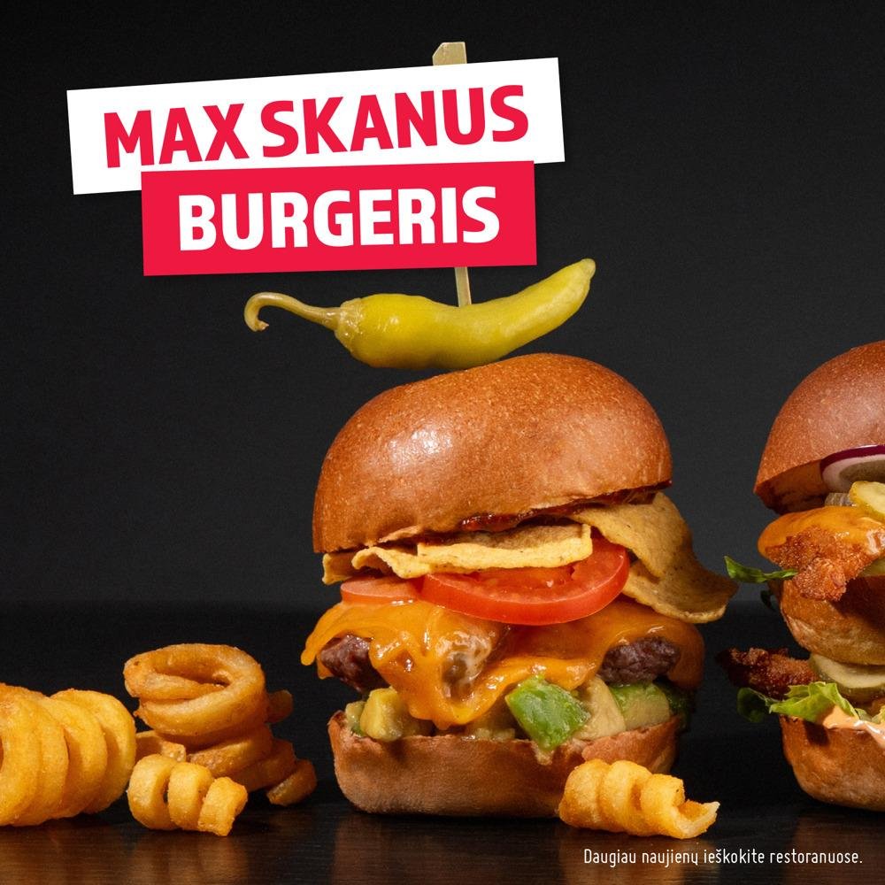 MAX skanus burgeris
