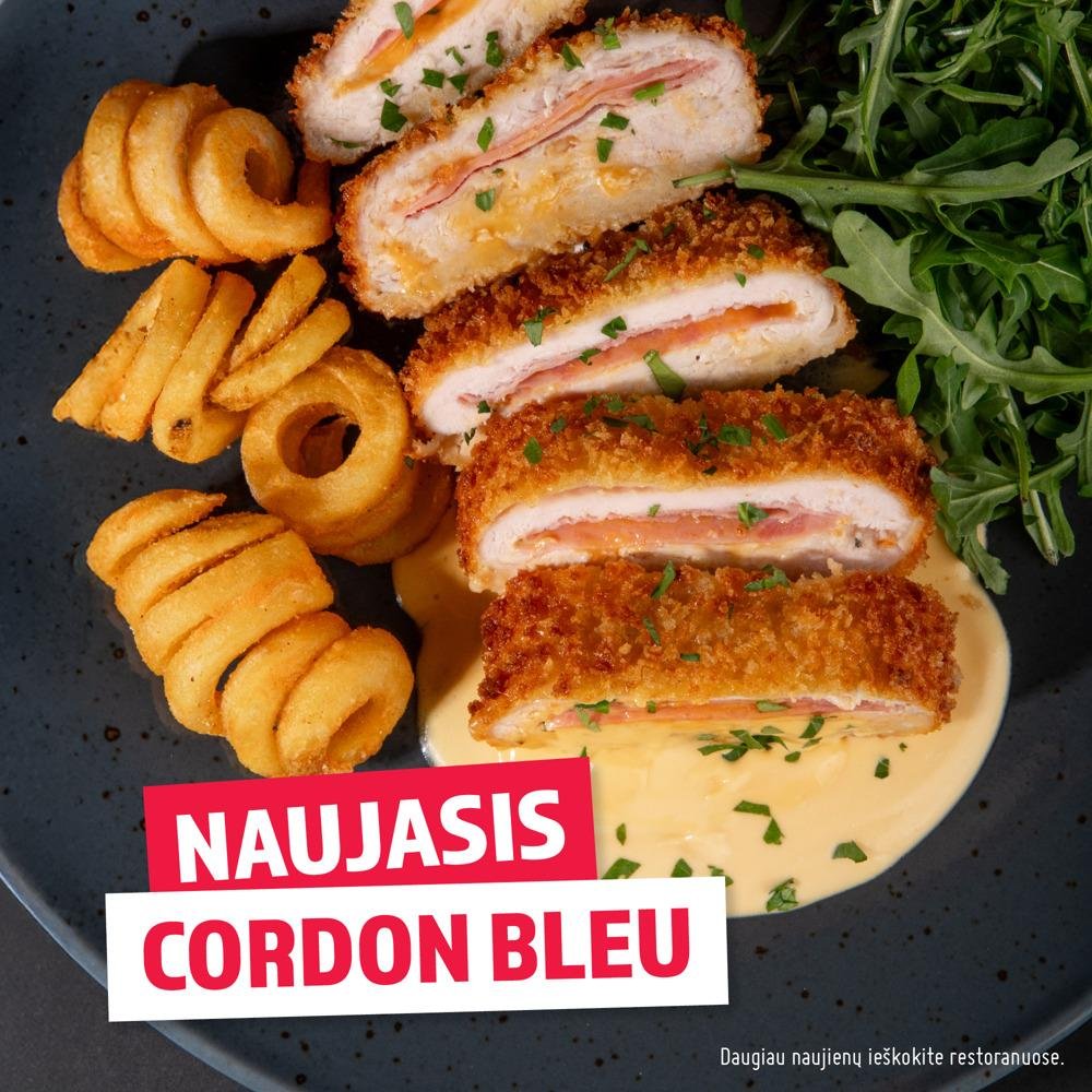 Naujasis "Cordon bleu"